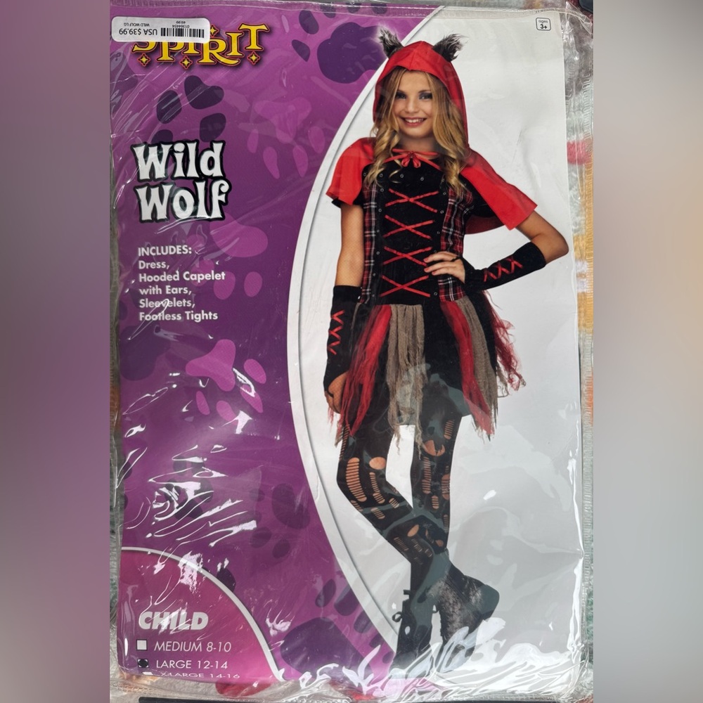 Kids Costume - Red and Black
